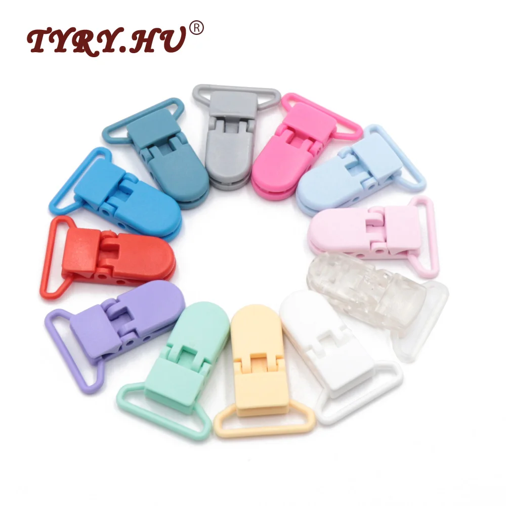 TYRY.HU 25Pcs Anti-Off Pacifier Clip Holder Baby Dummy Soother Suspender Toddler Non-Toxic Baby Can Chew 25mm Tail Multifunction
TYRY.HU 25Pcs Anti-Off Pacifier Clip Holder Baby Dummy Soother Suspender Toddler Non-Toxic Baby Can Chew 25mm Tail Multifunction