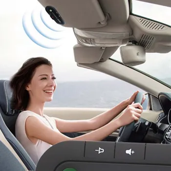 Bluetooth Handsfree Car Kit Wireless Bluetooth Speaker Phone MP3 Music Player Sun Visor Clip Speakerphone with Car Charger
Bluetooth Handsfree Car Kit Wireless Bluetooth Speaker Phone MP3 Music Player Sun Visor Clip Speakerphone with Car Charger