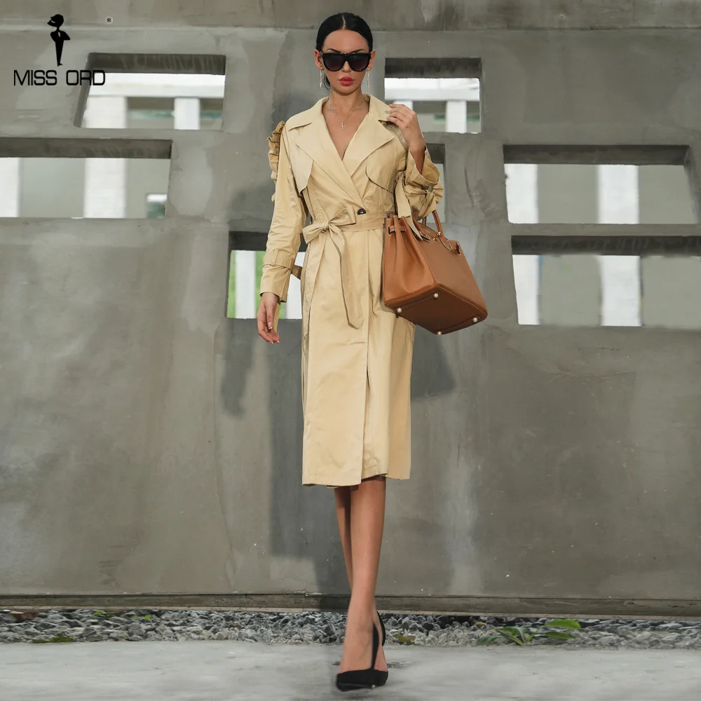 Missord 2019 Women Sexy Long Sleeve V Neck Solid Color Street Belt Slim Coat FT18662
Missord 2019 Women Sexy Long Sleeve V Neck Solid Color Street Belt Slim Coat FT18662