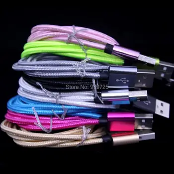200pcs/lot Colorful micro V8 5pin braided Nylon cable Accessory Bundles for samsung s3 s4 s6 s7 blackberry htc lg
200pcs/lot Colorful micro V8 5pin braided Nylon cable Accessory Bundles for samsung s3 s4 s6 s7 blackberry htc lg