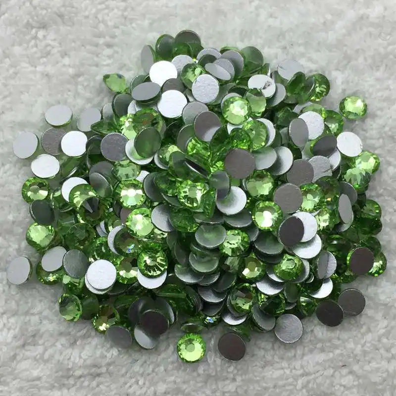 TopStone Peridot Color SS3~SS34 Flat back Rhinestones Non Hotfix Silver Foiled Back Stone Beads
TopStone Peridot Color SS3~SS34 Flat back Rhinestones Non Hotfix Silver Foiled Back Stone Beads