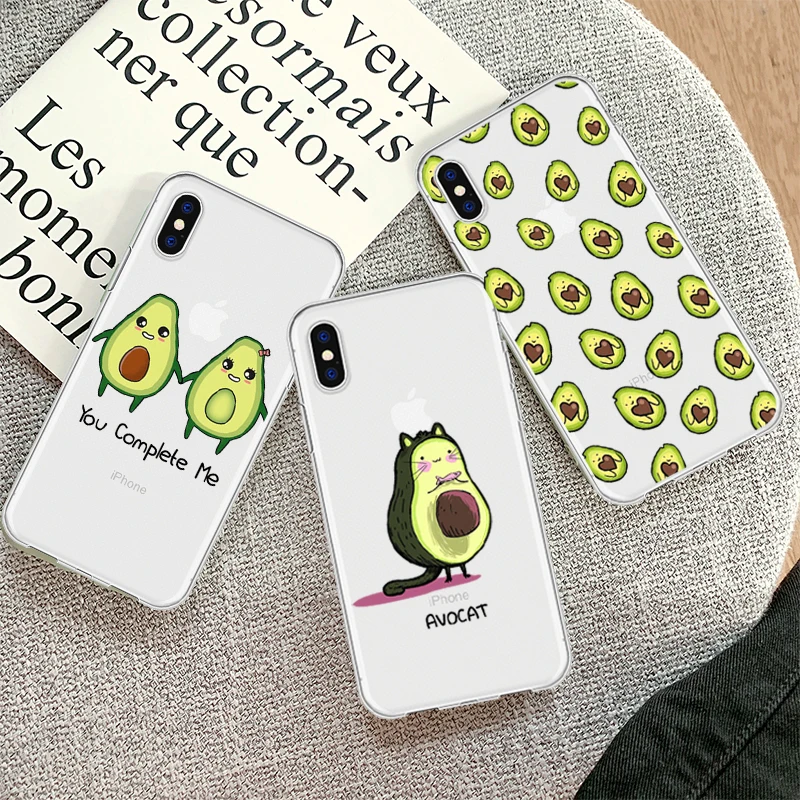 DIFFRBEAUTY Phone Case Coque For iPhone XR 6 6S Plus X 5 SE Plus Cute Summer Fruit Avocado Clear Phone Cover For iPhone 8 7 Plus
DIFFRBEAUTY Phone Case Coque For iPhone XR 6 6S Plus X 5 SE Plus Cute Summer Fruit Avocado Clear Phone Cover For iPhone 8 7 Plus
