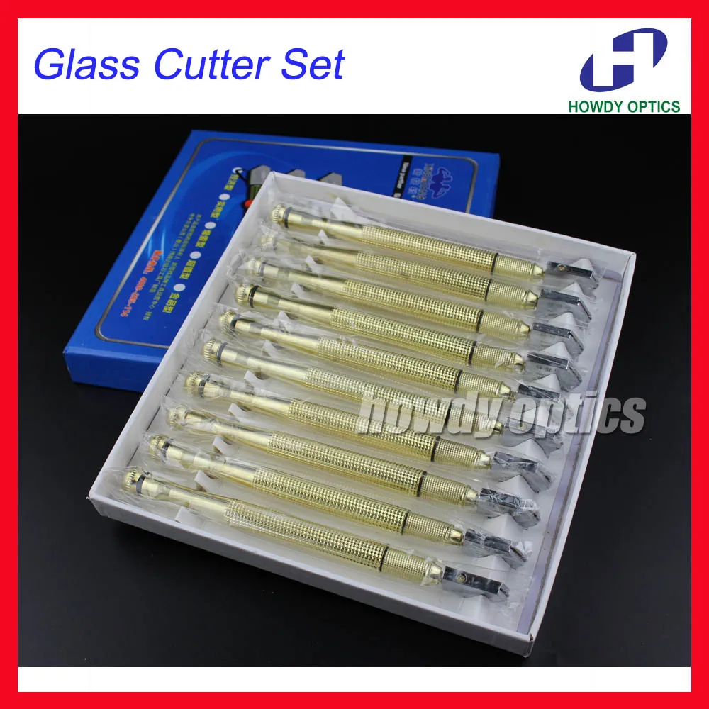 Free Shipping 10pcs/lot Econimic Antislip Handle Alloy Blade Glass Cutter Glass Cutting Knife Tile Cutter Set
Free Shipping 10pcs/lot Econimic Antislip Handle Alloy Blade Glass Cutter Glass Cutting Knife Tile Cutter Set