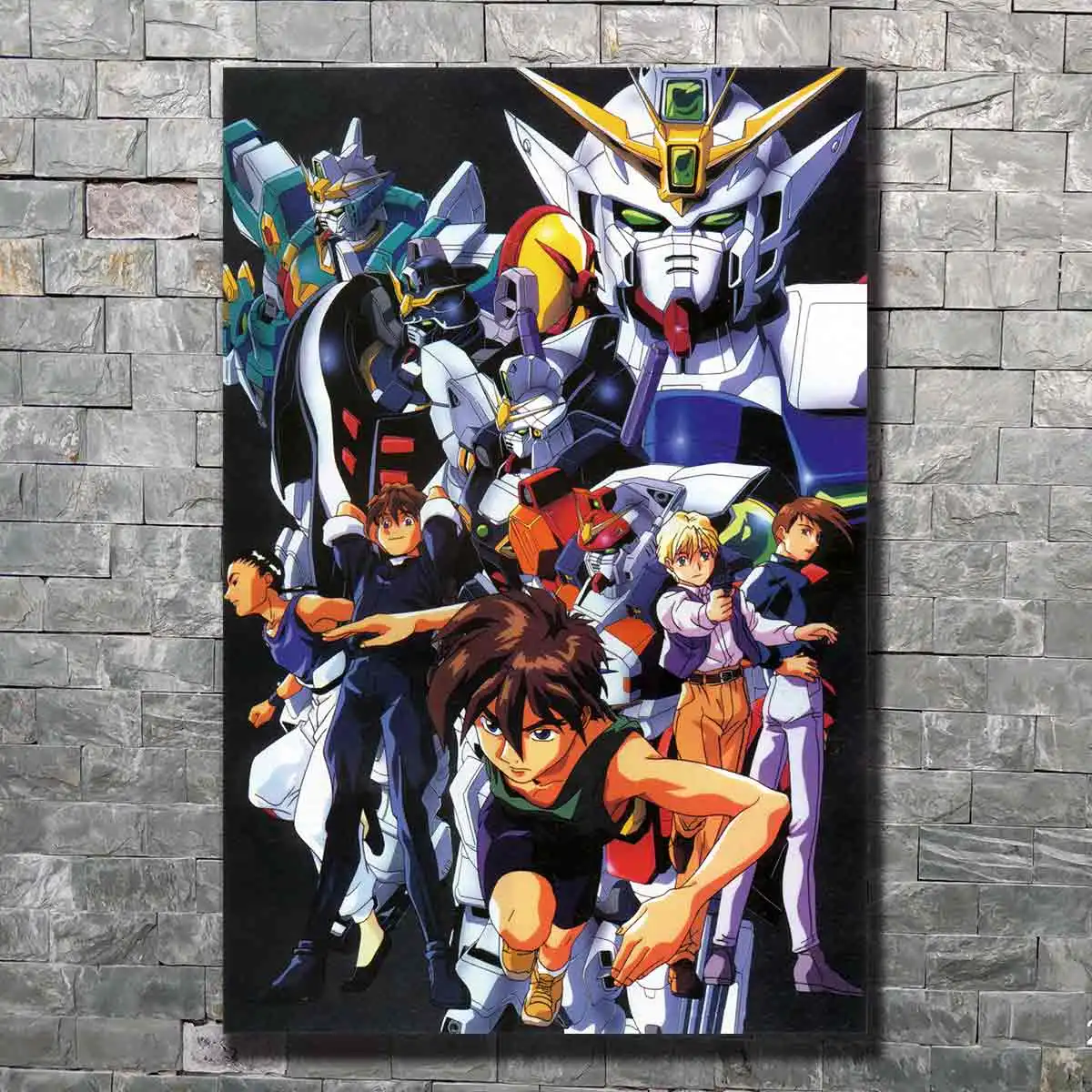 Художественный плакат Gundam Wing с мультяшным Томом круизом домашний Настенный