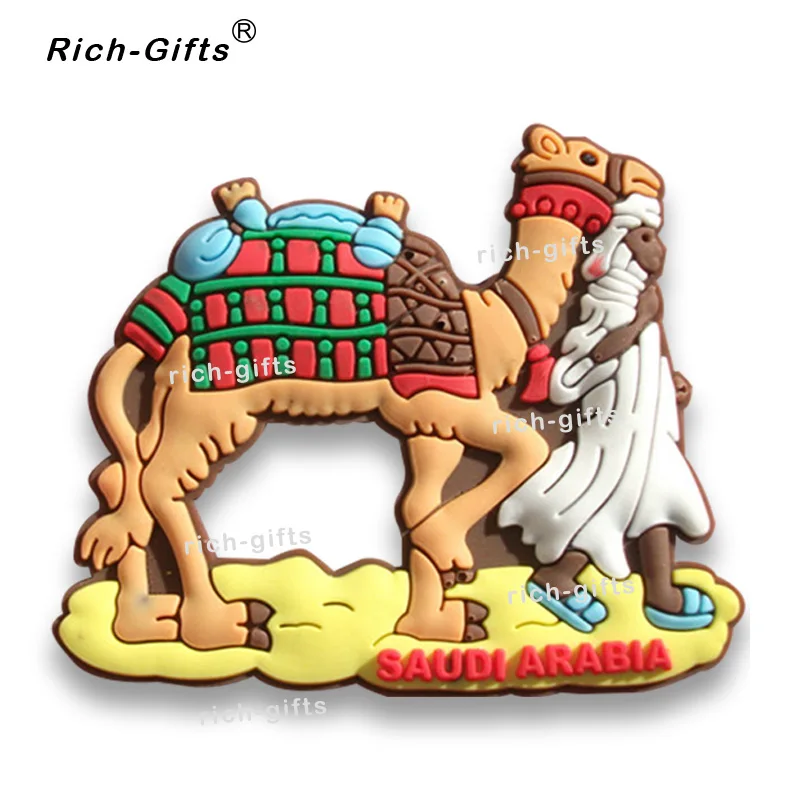 OEM/ODM Customized Promotional Gifts With Your Logo PVC Fridge Magnets Tourist Souvenir Saudi Arabia camel 1000PCS/Lot (RC-SA)
OEM/ODM Customized Promotional Gifts With Your Logo PVC Fridge Magnets Tourist Souvenir Saudi Arabia camel 1000PCS/Lot (RC-SA)