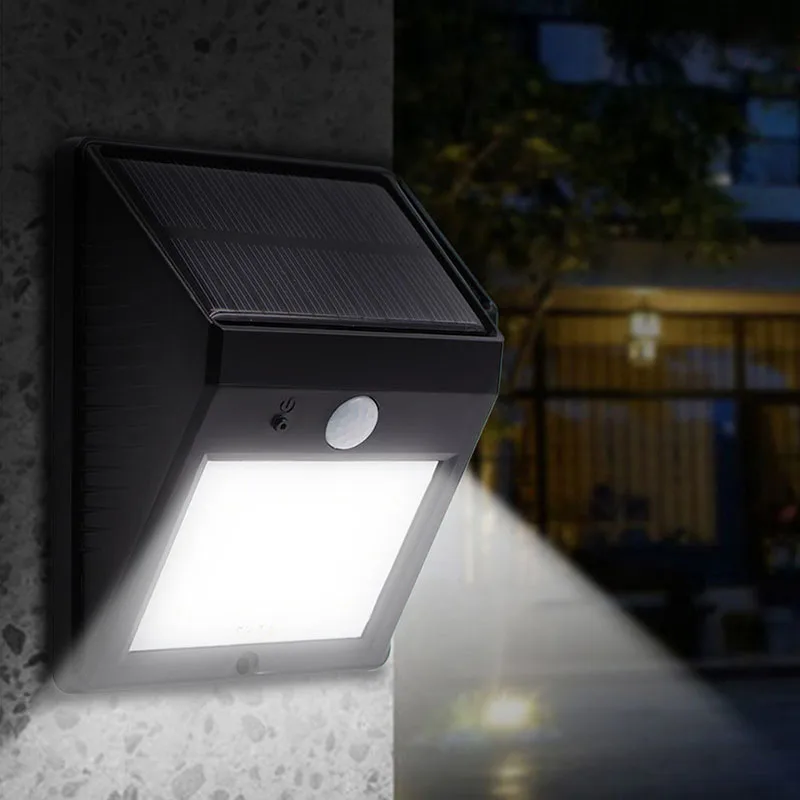 Simple Solar Wall Lamp Lights (4)