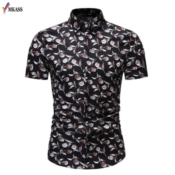 Men Shirt 2019 Summer Style Letter Print Beach Hawaiian Shirt Men Casual Short Sleeve Floral Shirt Chemise Homme Dropshipping
Men Shirt 2019 Summer Style Letter Print Beach Hawaiian Shirt Men Casual Short Sleeve Floral Shirt Chemise Homme Dropshipping