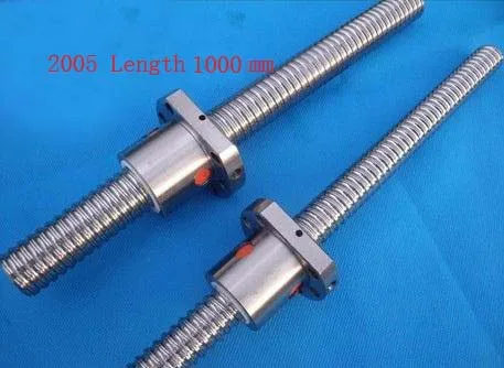 

Acme Screws Diameter 20 mm Ballscrew SFU2005 Pitch 5 mm Length 1000mm with Ball nut CNC 3D Printer Parts