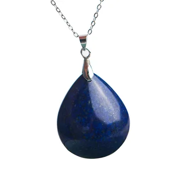 Genuine Natural Lapis Lazuli Gems Stone Pendant Necklace Drop Shipping Trendy Women Lapis Lazuli Gem Stone Pendant 31*26*10mm
Genuine Natural Lapis Lazuli Gems Stone Pendant Necklace Drop Shipping Trendy Women Lapis Lazuli Gem Stone Pendant 31*26*10mm