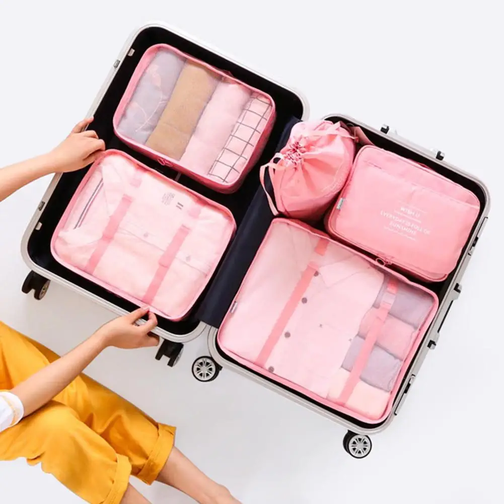 Home Storage 6Pcs Clothes Organizer Large Capacity Storage Bag Underwear Clothes Organizer Pouch Travel Clothes Storage 
Home Storage 6Pcs Clothes Organizer Large Capacity Storage Bag Underwear Clothes Organizer Pouch Travel Clothes Storage