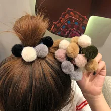 Ruoshui Woman Pompom Hair Ties Girls Elastic Hair Band Rubber Band Hair Accessories Gum Rope Cute Scrunchies Ponytail Holder
Ruoshui Woman Pompom Hair Ties Girls Elastic Hair Band Rubber Band Hair Accessories Gum Rope Cute Scrunchies Ponytail Holder