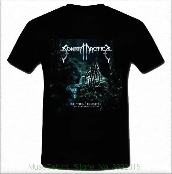 Sonata Arctica Ecliptica Finnish Power Metal Band Band T-shirt Tee S M L Xl 2xl Fashion New Top Tees Tshirts
Sonata Arctica Ecliptica Finnish Power Metal Band Band T-shirt Tee S M L Xl 2xl Fashion New Top Tees Tshirts