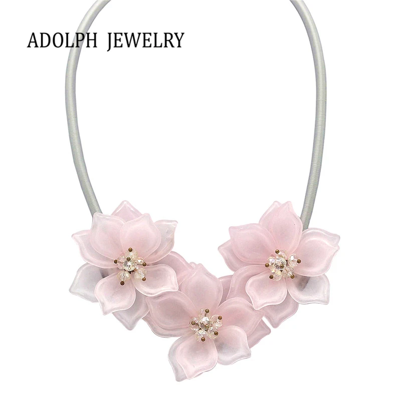 ADOLPH Jewelry For Women New Arrival Accessories Small Fresh Short Section Resin Flowers Statement Pendant Choker Necklace
ADOLPH Jewelry For Women New Arrival Accessories Small Fresh Short Section Resin Flowers Statement Pendant Choker Necklace