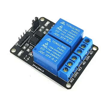 5PCS 2 Channel Relay Module 2-channel Relay Expansion Board Relay Control Board With Optocoupler
5PCS 2 Channel Relay Module 2-channel Relay Expansion Board Relay Control Board With Optocoupler