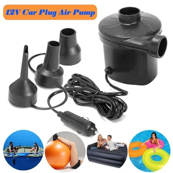 DC 12V Portable Electric Air Pump Air Bed Mattress Boat Car Auto Air Inflatable Pump For Camping Inflator with 3 Nozzles Mayitr
DC 12V Portable Electric Air Pump Air Bed Mattress Boat Car Auto Air Inflatable Pump For Camping Inflator with 3 Nozzles Mayitr