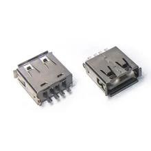 20 pcs/lot TypeA Warp Edge 4Pin Female USB Connector Port Jack Sockect Terminals Tail Plug
20 pcs/lot TypeA Warp Edge 4Pin Female USB Connector Port Jack Sockect Terminals Tail Plug