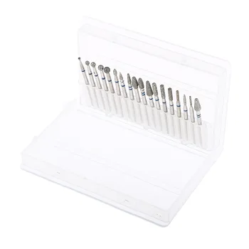 Professional Electric Nail Art Drill Bits Set 3/32’’ Emery Manicure Polishing Head Tools with Case Storage 18 Count
Professional Electric Nail Art Drill Bits Set 3/32’’ Emery Manicure Polishing Head Tools with Case Storage 18 Count