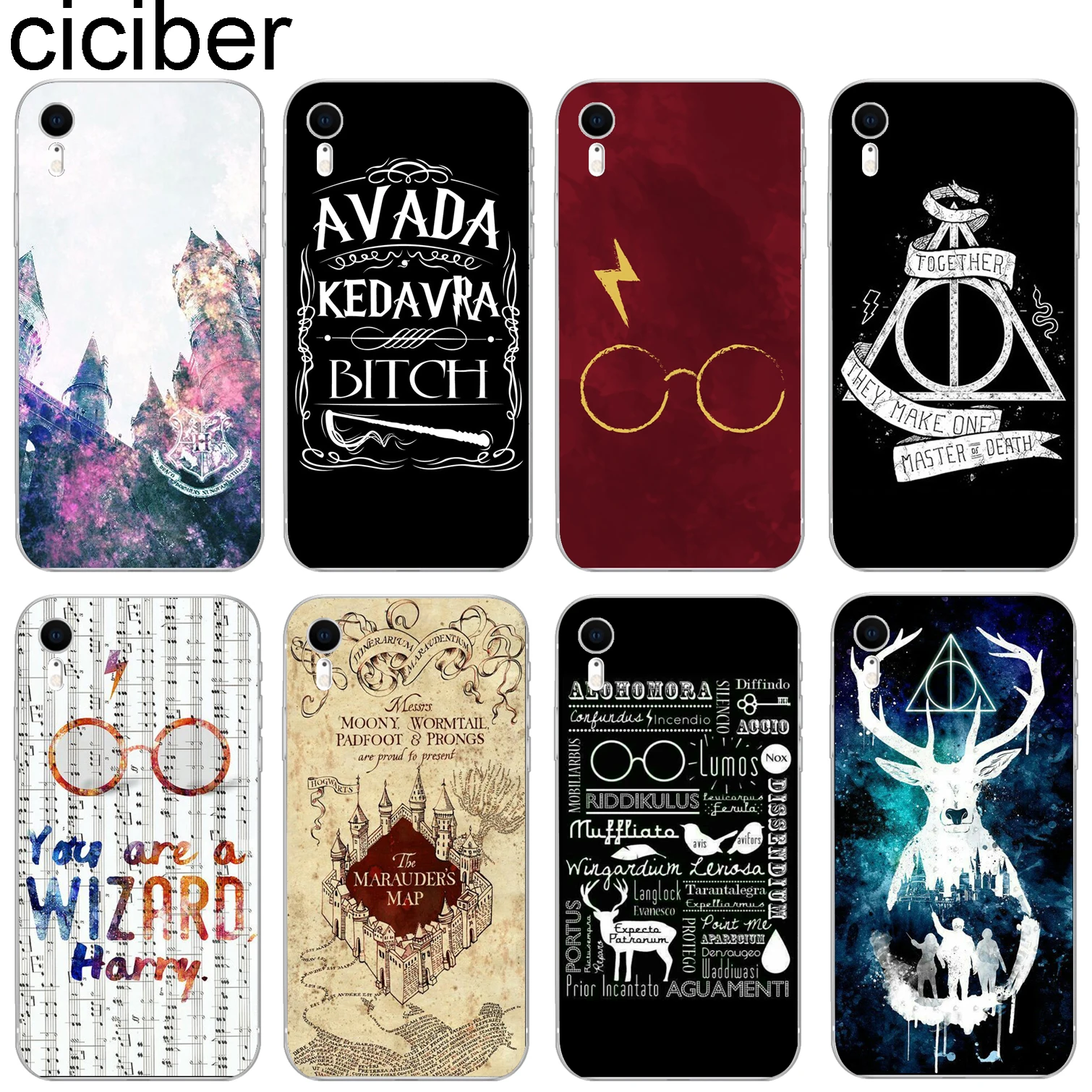 ciciber Harry Potter Cute Pattern Design Soft Silicone Phone Cases Cover for Iphone 8 7 6 6S Plus 5S SE X XR XS MAX Coque Fundas
ciciber Harry Potter Cute Pattern Design Soft Silicone Phone Cases Cover for Iphone 8 7 6 6S Plus 5S SE X XR XS MAX Coque Fundas