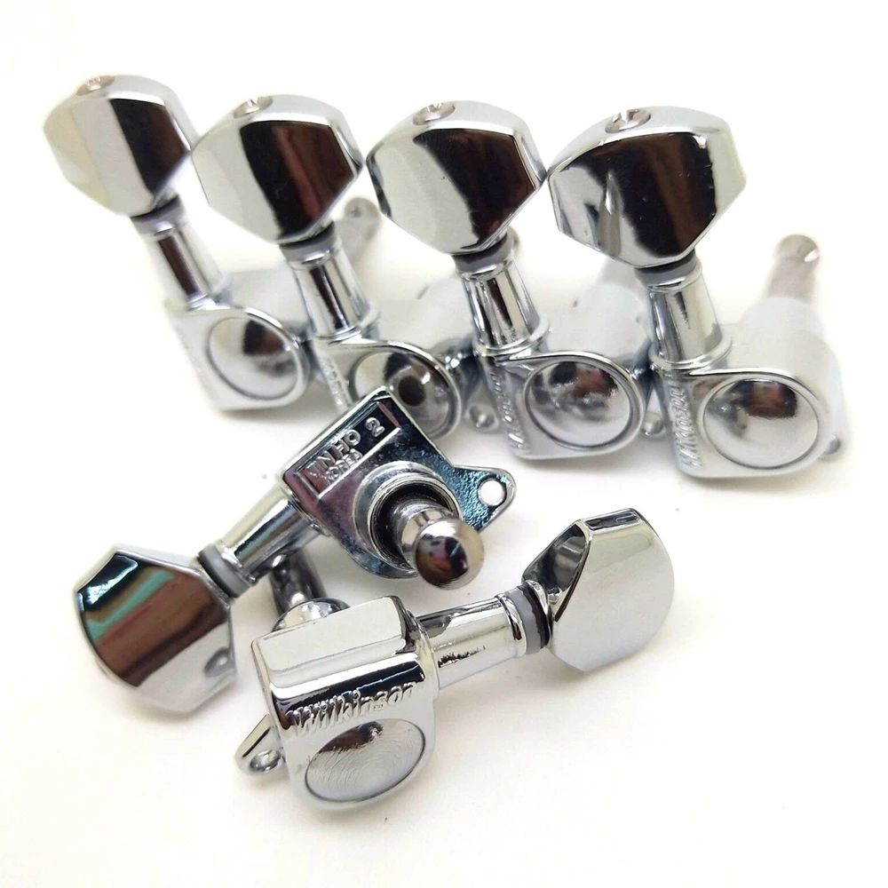 NEW 1 Set Wilkinson 6 Right hand Guitar Tuners Machine Heads for Telecaster Strat Tele Style guitar
NEW 1 Set Wilkinson 6 Right hand Guitar Tuners Machine Heads for Telecaster Strat Tele Style guitar