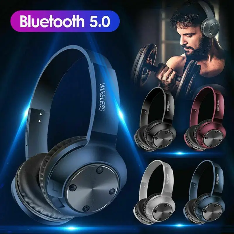 Bluetooth Wireless Big Headphones Earphones Active Noise Cancelling Over-Ear Stereo Headset Headphone Radio Bass For iPhone X
Bluetooth Wireless Big Headphones Earphones Active Noise Cancelling Over-Ear Stereo Headset Headphone Radio Bass For iPhone X