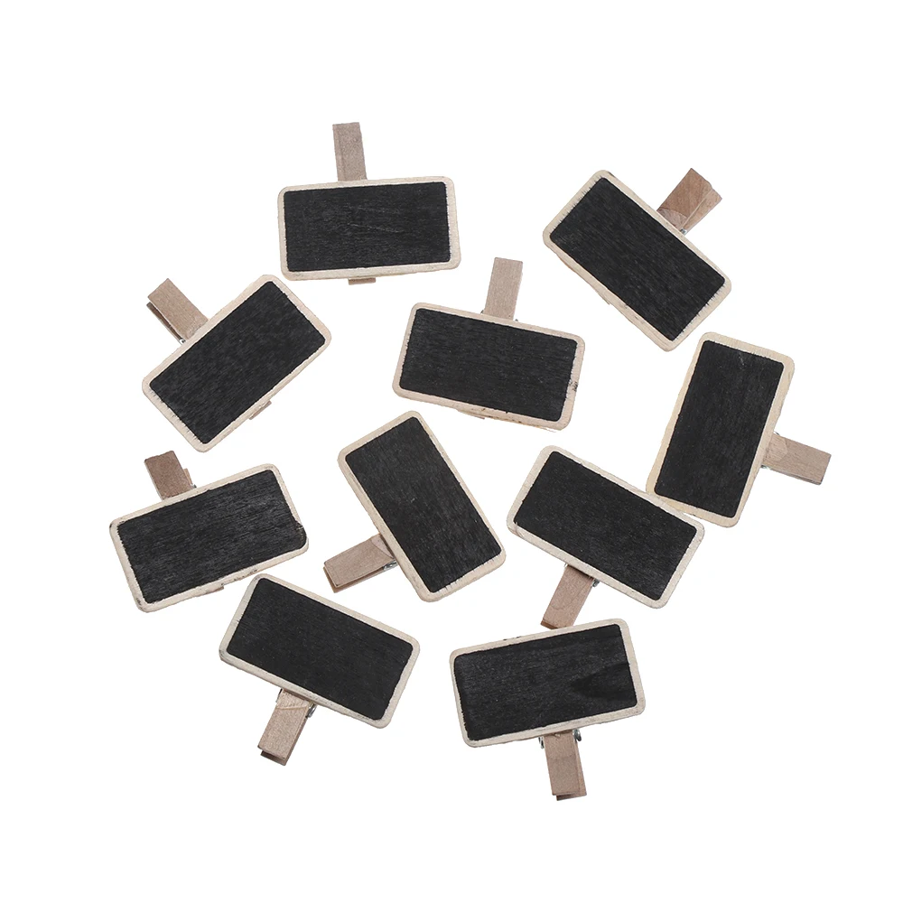 10Pc/Set Mini Blackboard Wood Message Slate Rectangle Clip Panel Card Memos Label Brand Price Place Number Table
10Pc/Set Mini Blackboard Wood Message Slate Rectangle Clip Panel Card Memos Label Brand Price Place Number Table