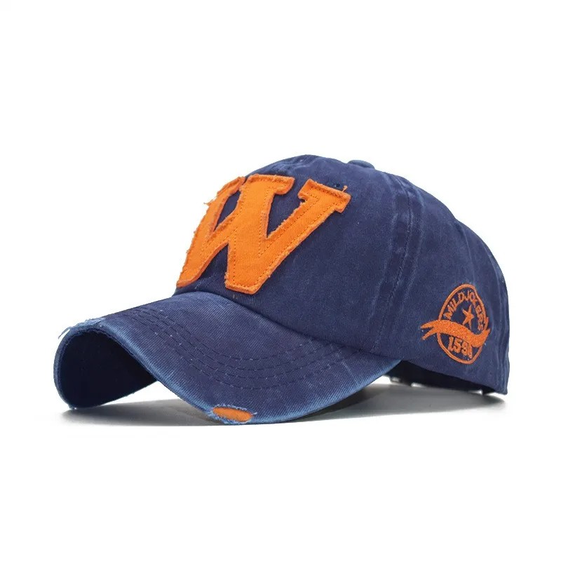 Cotton Embroidery Letter W Baseball Cap Snapback Caps Bone casquette Hat Distressed Wearing Fitted Hat For Men Women Custom Hats
Cotton Embroidery Letter W Baseball Cap Snapback Caps Bone casquette Hat Distressed Wearing Fitted Hat For Men Women Custom Hats