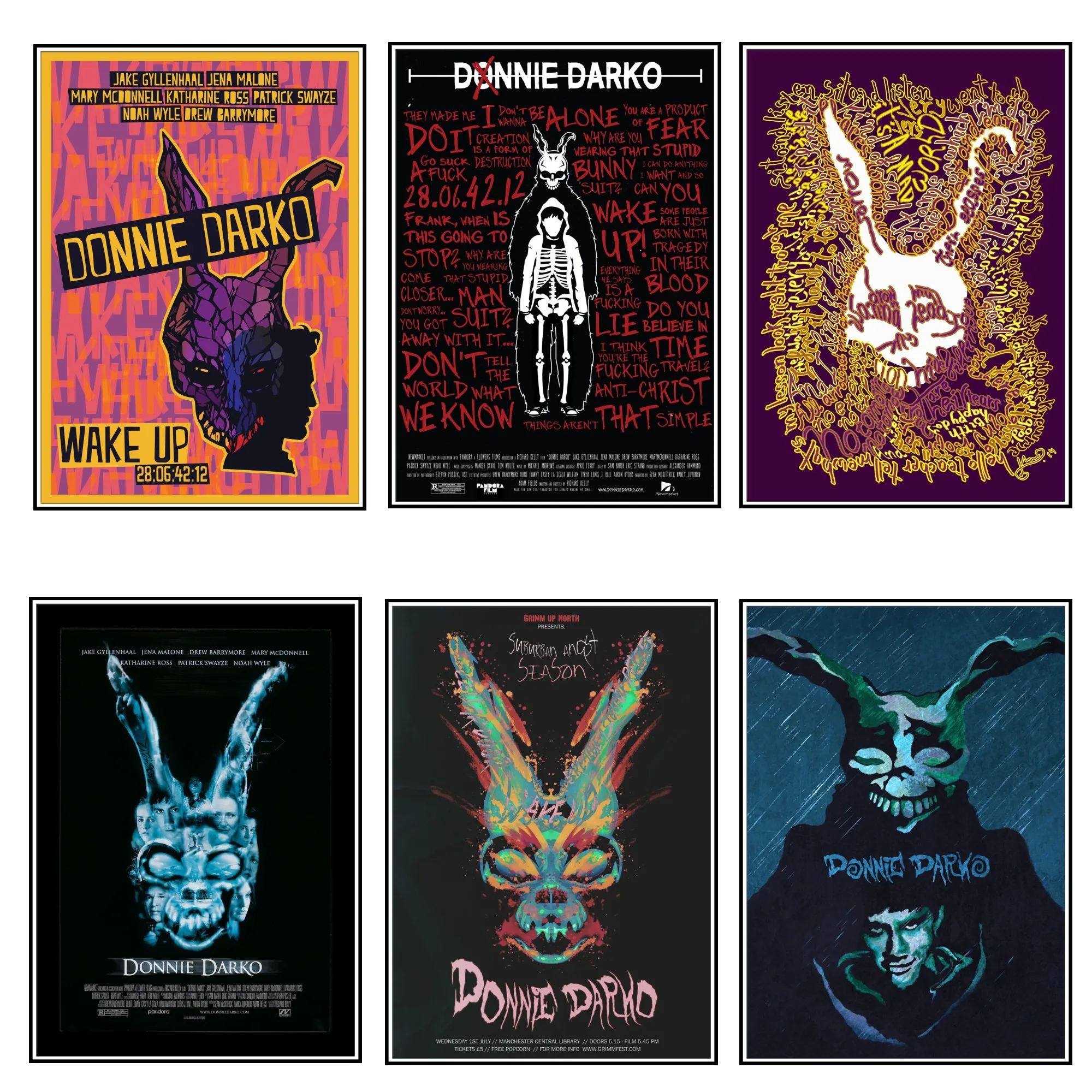 Horror Movie Donnie Darko Poster White paper Modern style Poster Decorative Painting Wall Stickers living room Bar wall decor
Horror Movie Donnie Darko Poster White paper Modern style Poster Decorative Painting Wall Stickers living room Bar wall decor