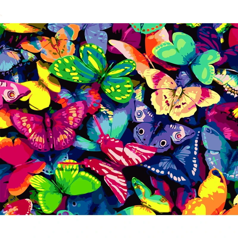 Butterflies Hand Made Paint High Quality Canvas Beautiful Painting By Numbers Surprise Gift Great Accomplishment
Butterflies Hand Made Paint High Quality Canvas Beautiful Painting By Numbers Surprise Gift Great Accomplishment