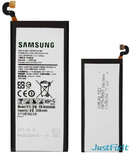 EB-BG920ABE Original Battery For Samsung GALAXY S6 G920F G920I G920 G920A G920V G920T G920P 2550mAh
EB-BG920ABE Original Battery For Samsung GALAXY S6 G920F G920I G920 G920A G920V G920T G920P 2550mAh