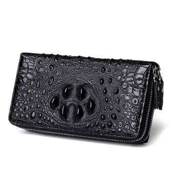 Crocodile pattern Split Leather men wallet long double zipper wallet Male clutch bag men mobile phone bag men card holder wallet
Crocodile pattern Split Leather men wallet long double zipper wallet Male clutch bag men mobile phone bag men card holder wallet
