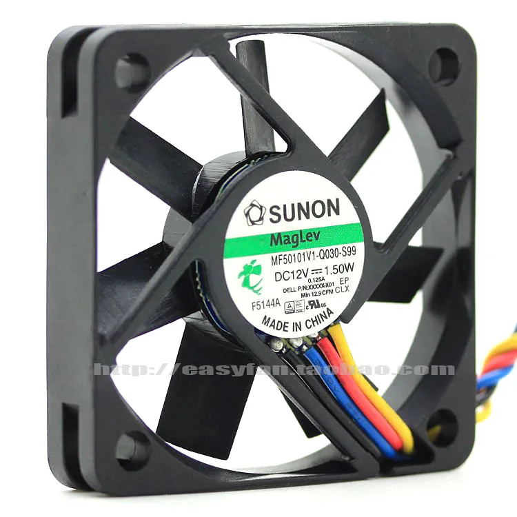 Новинка, SUNON MF50101V1-Q030-S99 5010, 12 В, 1,50 Вт, 5 см, 4-контактный Вентилятор охлаждения PWM
Новинка, SUNON MF50101V1-Q030-S99 5010, 12 В, 1,50 Вт, 5 см, 4-контактный Вентилятор охлаждения PWM