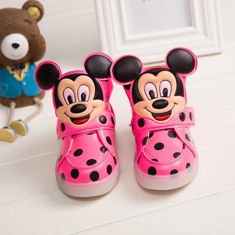Girls Princess Boots With LED Light Spring Autumn Fashion Boys Led Light Children Shoes Kids Soft Breathable Student Sneakers
Girls Princess Boots With LED Light Spring Autumn Fashion Boys Led Light Children Shoes Kids Soft Breathable Student Sneakers