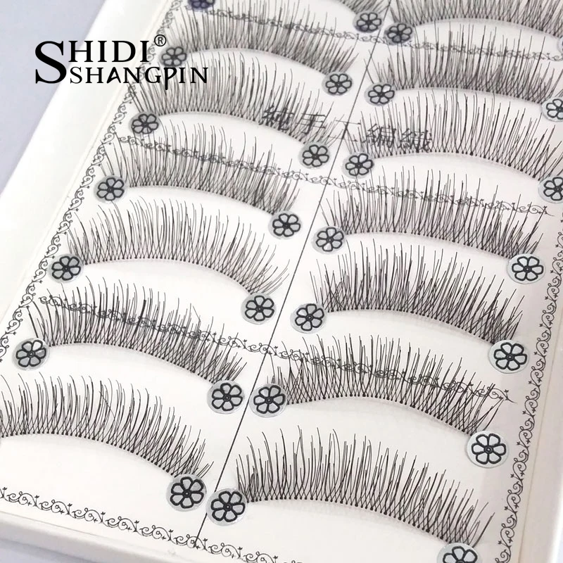 SHIDISHANGPIN 10 Pairs False Eyelashes Full Strip Lashes Handmade Natural Long Fake Eye Lashes Makeup Eyelash Extension #L08
SHIDISHANGPIN 10 Pairs False Eyelashes Full Strip Lashes Handmade Natural Long Fake Eye Lashes Makeup Eyelash Extension #L08