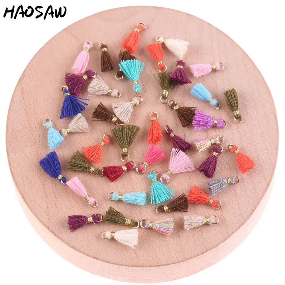 10MM 20Pcs Colorful Mini Earrings Tassels Cotton Delicate Pendant For DIY Handmade Jewelry Findings/Accessories/Embellishments
10MM 20Pcs Colorful Mini Earrings Tassels Cotton Delicate Pendant For DIY Handmade Jewelry Findings/Accessories/Embellishments