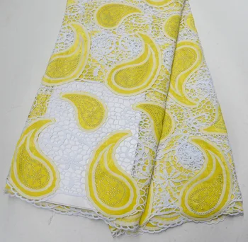 Latest New Design guipure with velvet African Traditional Wedding lace fabrics white+yellow Guipure with velvet lace fabric
Latest New Design guipure with velvet African Traditional Wedding lace fabrics white+yellow Guipure with velvet lace fabric