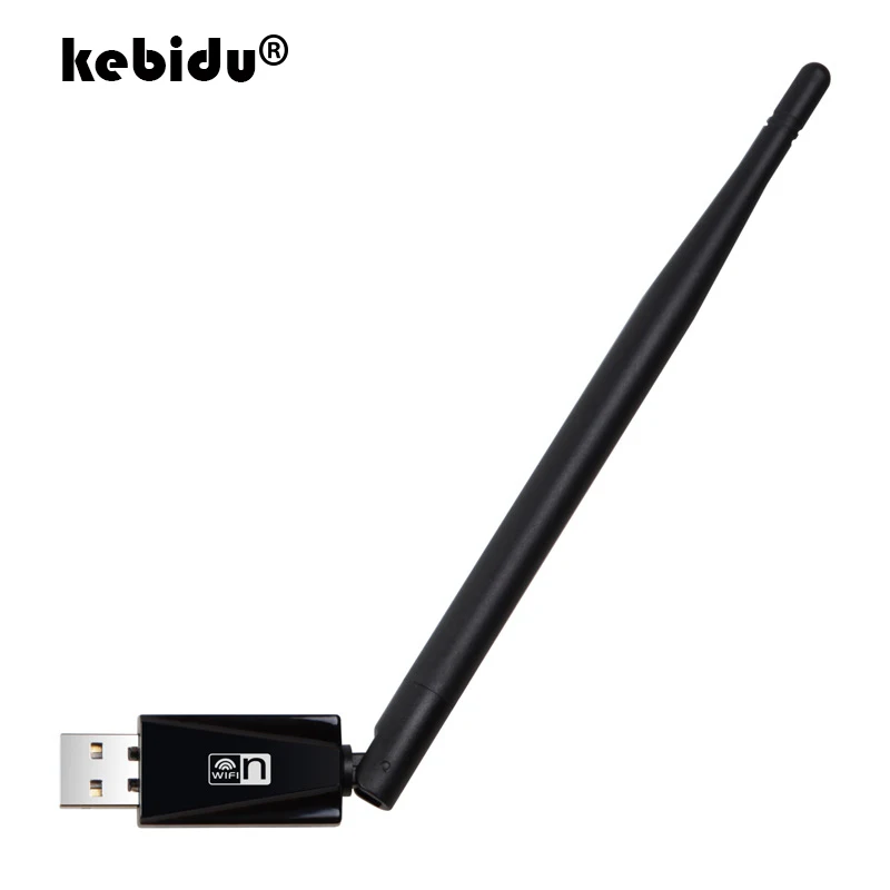 Kebidu портативная беспроводная сетевая мини-карта 150 Мбит/с USB WiFi с внешней антенной 5 дБ MTK7601U 802.11n/g/b адаптер LAN
Kebidu портативная беспроводная сетевая мини-карта 150 Мбит/с USB WiFi с внешней антенной 5 дБ MTK7601U 802.11n/g/b адаптер LAN