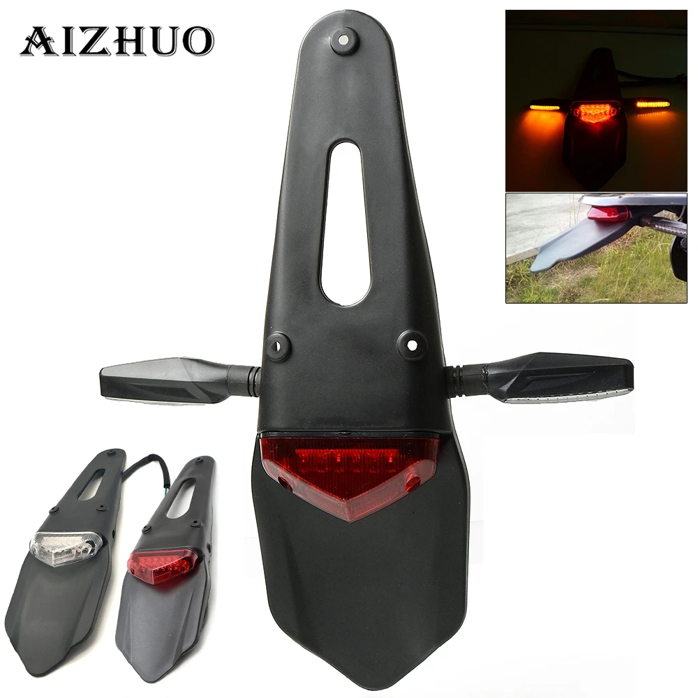 Motorcycle TailLight Dirt Bike Rear Fender Brake Light LED Tail For HONDA CRF150R CRF250L XR230 250 KTM EXC XC-W YAMAHA WR250R
Motorcycle TailLight Dirt Bike Rear Fender Brake Light LED Tail For HONDA CRF150R CRF250L XR230 250 KTM EXC XC-W YAMAHA WR250R