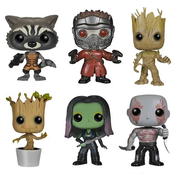 Guardians of the Galaxy Star Lord The Tree Man Gamora Rocket Raccoon PVC Action Figures Collection Toys 6 Styles with Retail Box
Guardians of the Galaxy Star Lord The Tree Man Gamora Rocket Raccoon PVC Action Figures Collection Toys 6 Styles with Retail Box