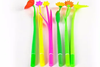 Silica Gel Flower gel pen cute cartoon stationery prize gift kawaii office writing student pen needle black ink pen 0.38mm 48pc
Silica Gel Flower gel pen cute cartoon stationery prize gift kawaii office writing student pen needle black ink pen 0.38mm 48pc