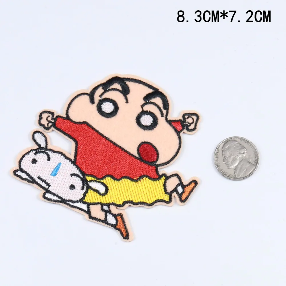 3PCS Crayon Shin-chan & dog Cartoon Cosplay Embroidery High quality Patch Iron on Patches for Clothing Kids Clothes Embellished
3PCS Crayon Shin-chan & dog Cartoon Cosplay Embroidery High quality Patch Iron on Patches for Clothing Kids Clothes Embellished