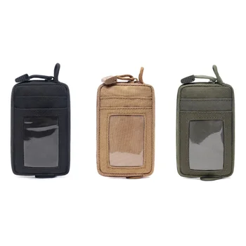 Waterproof EDC Pouch Portable Tactical Key Change Purse Wallet Travel Kit Coin Purse With Card Slots Pack Zippers Waist Bag
Waterproof EDC Pouch Portable Tactical Key Change Purse Wallet Travel Kit Coin Purse With Card Slots Pack Zippers Waist Bag