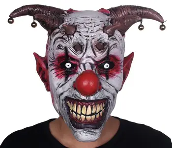 Horrible Bell Halloween Scary Clown Mask Long Hair Ghost Scary Mask Props Grudge Ghost Hedging Zombie Mask Realistic Latex Masks
Horrible Bell Halloween Scary Clown Mask Long Hair Ghost Scary Mask Props Grudge Ghost Hedging Zombie Mask Realistic Latex Masks