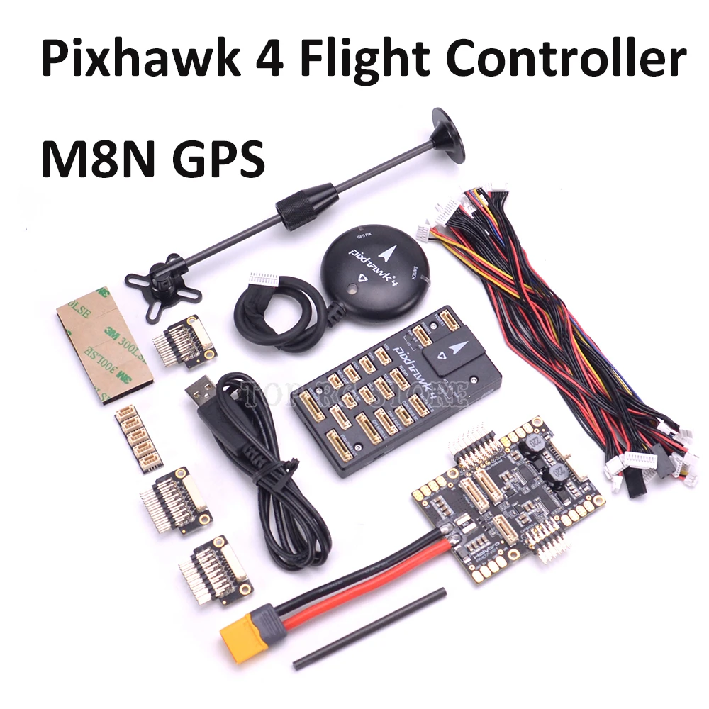 Pixhawk 4 PX4 Flight Control & GPS MODULE M8N & PM07 Power Management Board autopilot Combo kit with plastic shell
Pixhawk 4 PX4 Flight Control & GPS MODULE M8N & PM07 Power Management Board autopilot Combo kit with plastic shell