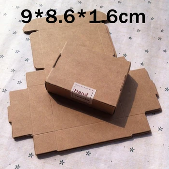 DHL free shipping 9*8.6*1.6cm .Wholesale brown Kraft gift Paper DIY packing boxes handmade Paper box 200pcs\lot
DHL free shipping 9*8.6*1.6cm .Wholesale brown Kraft gift Paper DIY packing boxes handmade Paper box 200pcs\lot