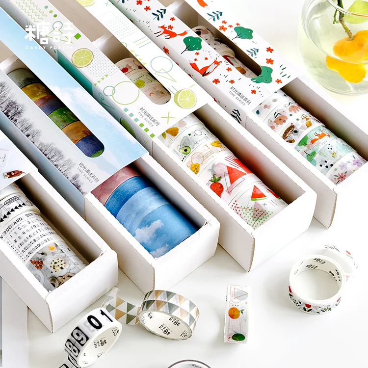 10pc\Time creative aesthetic combination of fun and cute DIY and paper tape diary students handmade stationery supplies tape
10pc\Time creative aesthetic combination of fun and cute DIY and paper tape diary students handmade stationery supplies tape