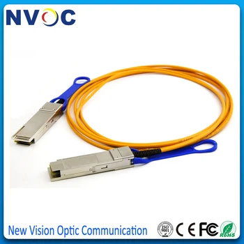 56Gbps QSFP+ to QSFP 20M (60ft) OM2 Cable Active Optical Cable,56G QSFP+ AOC Cables
56Gbps QSFP+ to QSFP 20M (60ft) OM2 Cable Active Optical Cable,56G QSFP+ AOC Cables
