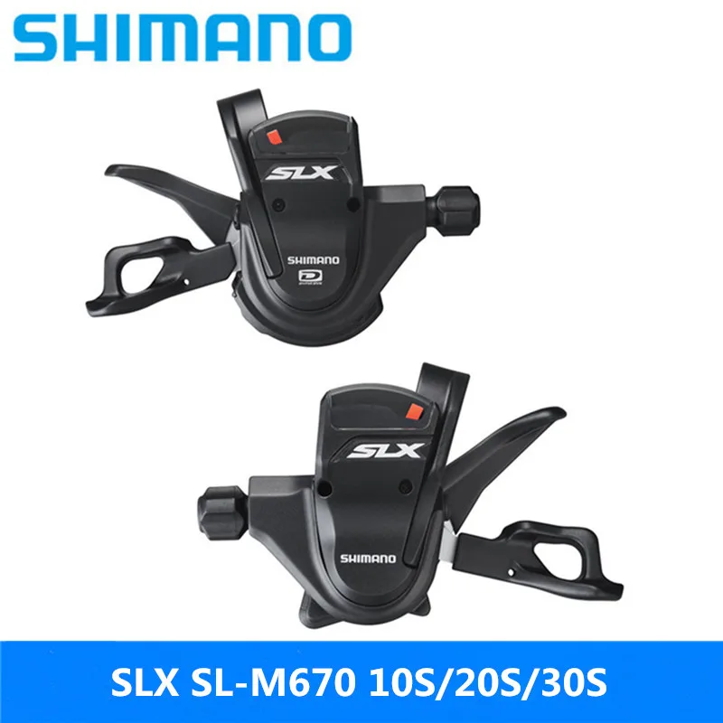 SHIMANO SLX SL-M670 mountain bike front derailleur 10S/20S/30 speed split finger dial brand new black original free shipping
SHIMANO SLX SL-M670 mountain bike front derailleur 10S/20S/30 speed split finger dial brand new black original free shipping