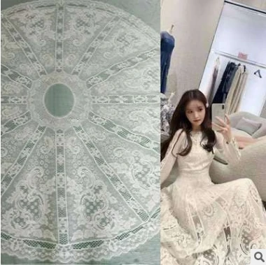 2019 spring and summer explosion models full polyester eyelashes round positioning lace skirt fabric
2019 spring and summer explosion models full polyester eyelashes round positioning lace skirt fabric