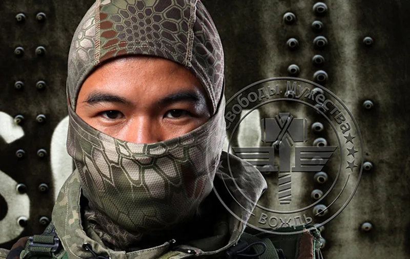 Boa Style Tactical Military Hunting Outdoor Quick-drying Hood Face Mask  Balaclava Wind-proof Headgear Rattlesnake Balaclava (1)
