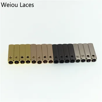 Weiou(100Pcs/25sets)Fashion Shoelace Metal Aglet 6*6*25mm Shoe Laces Mirror Gold Metal Tips Heads DIY Replacement W/ Screwdriver
Weiou(100Pcs/25sets)Fashion Shoelace Metal Aglet 6*6*25mm Shoe Laces Mirror Gold Metal Tips Heads DIY Replacement W/ Screwdriver